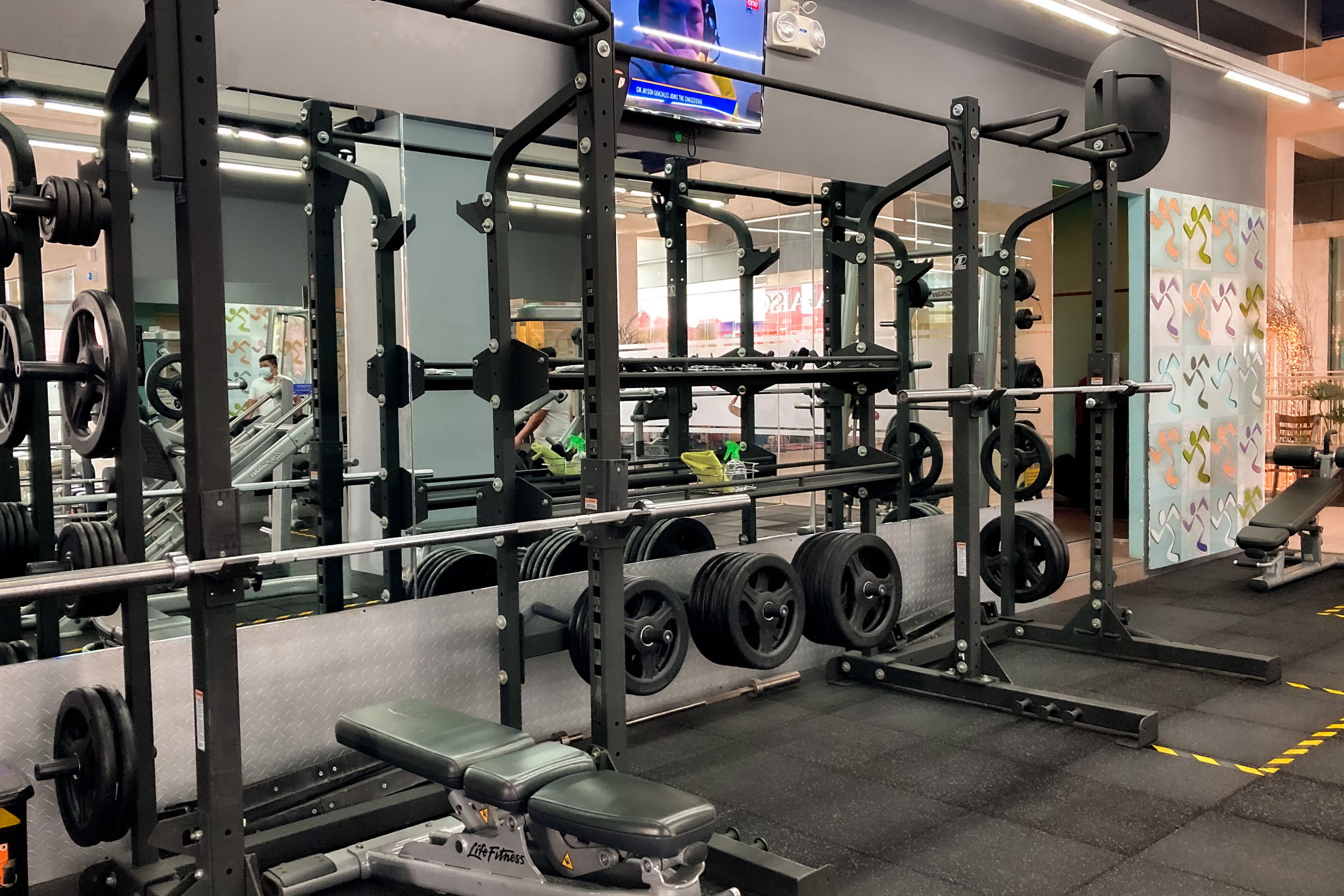 Inside Ironclad Fitness warehouse gym